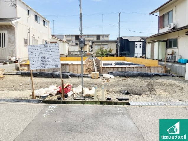 神戸市須磨区白川台　第3期　新築一戸建ての外観|周辺は落ち着いた街並みの住宅地！子育てがしやすい住環境です！まだ未完成ですが、現地でしかわからない事もございます。是非一度ご覧ください。