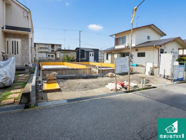 神戸市須磨区白川台　第3期　新築一戸建ての外観|現在の進捗状況です！順調に作業進行中、完成が待ち遠しいです！詳細の間取り等、お気軽にお問い合わせください！
