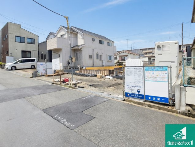神戸市須磨区白川台　第3期　新築一戸建ての前面道路含む現地写真|現在建築中！落ち着いた街並みで新生活を始めることが出来そう！周辺の物件も併せてご紹介させて頂きます！