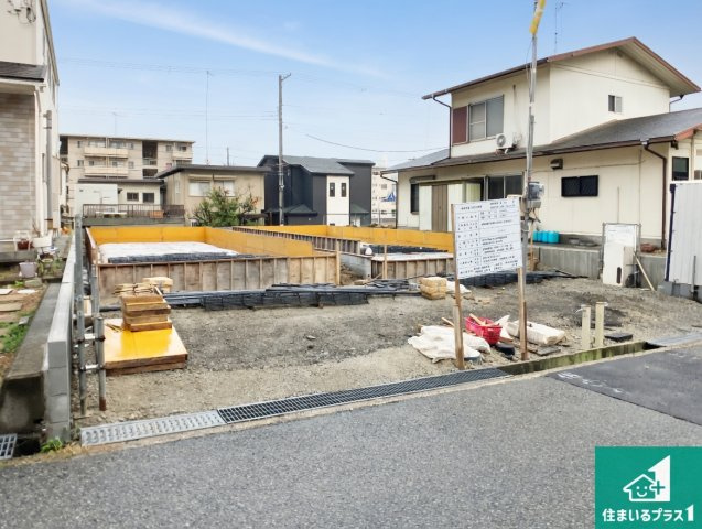 神戸市須磨区白川台　第3期　新築一戸建ての外観|周辺は落ち着いた街並みの住宅地！子育てがしやすい住環境です！まだ未完成ですが、現地でしかわからない事もございます。是非一度ご覧ください。