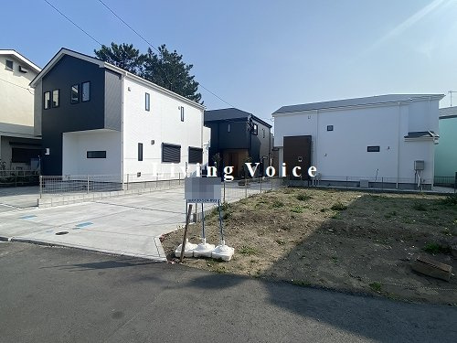 【外観】 | 【仲介手数料０円】茅ヶ崎市中海岸4丁目　新築一戸建て　1号棟　全3棟 | 【仲介手数料０円】茅ヶ崎市中海岸4丁目　新築一戸建て　1号棟　全3棟