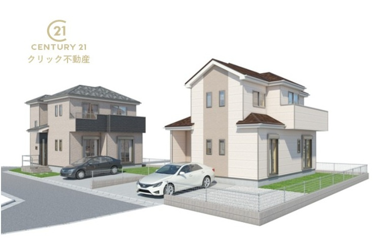 ハートフルタウン 　水戸市西原1丁目3636番　Aの外観|赤塚駅車8分。常磐小徒歩8分。第一中徒歩15分。
幹線道路へのアクセス良好。周辺施設充実で生活利便性◎
家計に優しい都市ガス物件です！