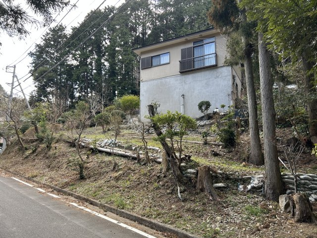 南伊豆町　加納の外観|道路から見た家