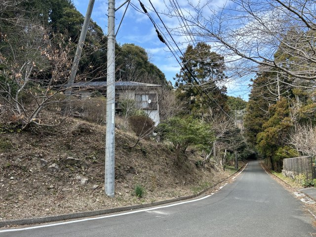 南伊豆町　加納の前面道路含む現地写真