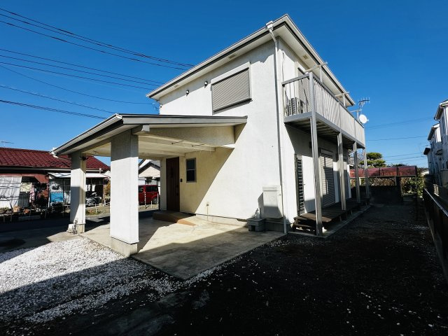 中郡大磯町国府新宿　敷地広々中古戸建の庭