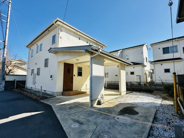 中郡大磯町国府新宿　敷地広々中古戸建の外観