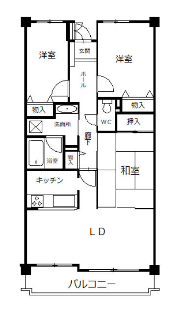 【間取り】の画像