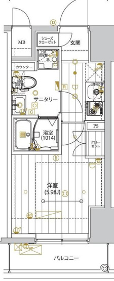 【間取り】 | レガリス品川サウス