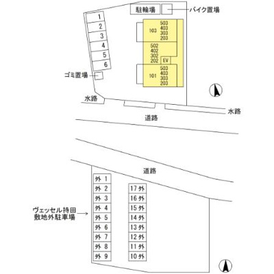 【区画図】 | ヴェッセル持田