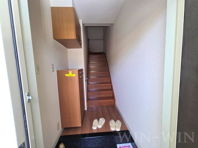 グリーンハイツの玄関