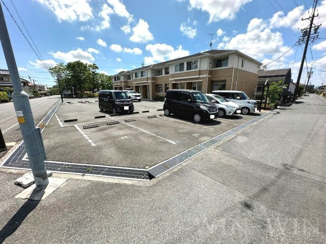 グリーンハイツの駐車場