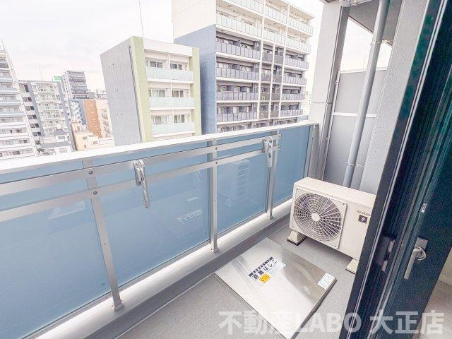 S-RESIDENCE難波西alterのバルコニー