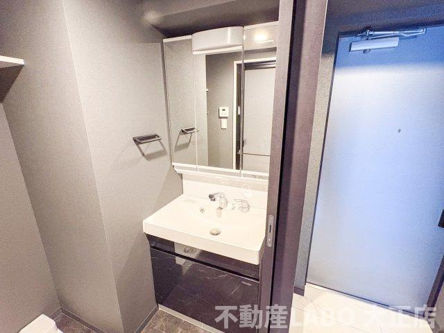 S-RESIDENCE難波西alterの洗面所