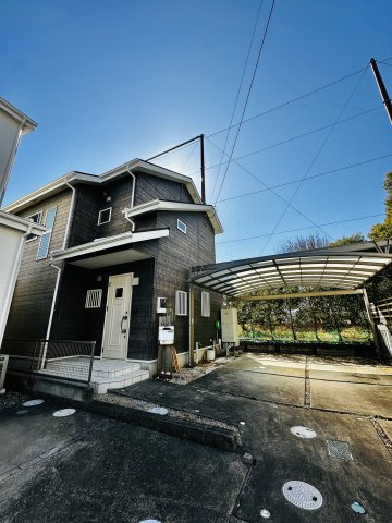 大磯町国府本郷　敷地広々注文住宅の外観