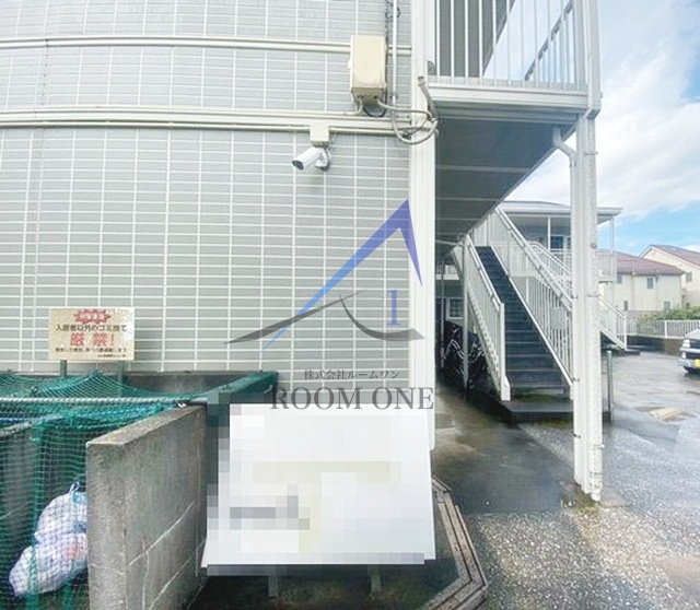 ウイングRのその他共用部分|敷地内ゴミ置き場です。