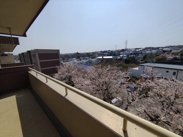 長尾住宅　4号棟の展望