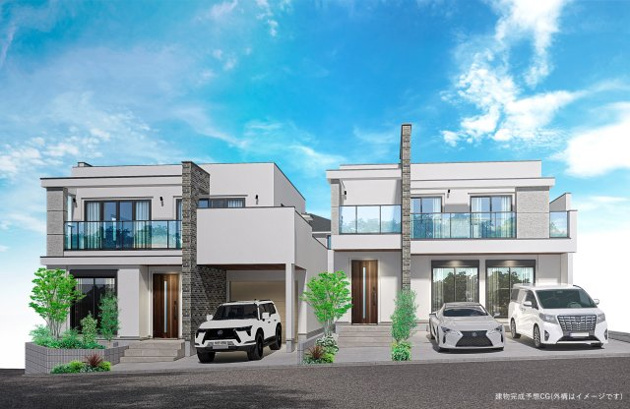 プライベートな邸宅感が手に入る　たまプラーザ新築分譲戸建て 3号棟の画像