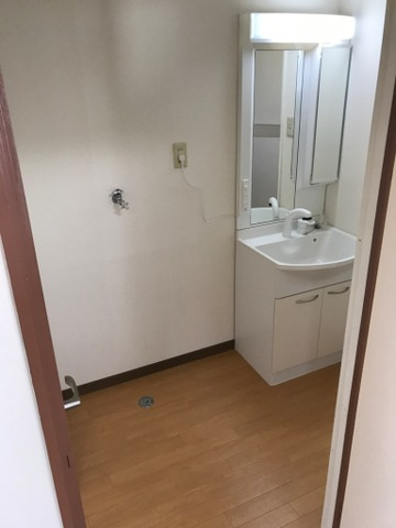 コーポ金子B棟の洗面所
