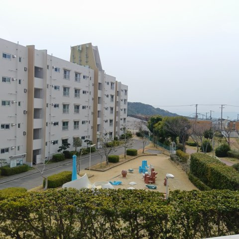 高倉台7-1団地32号棟の展望
