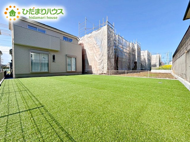 【庭】 | ひたちなか市足崎1474番　新築戸建　B号棟 | お子様の元気なお外遊びも、自宅のお庭なら安心ですね(^^♪