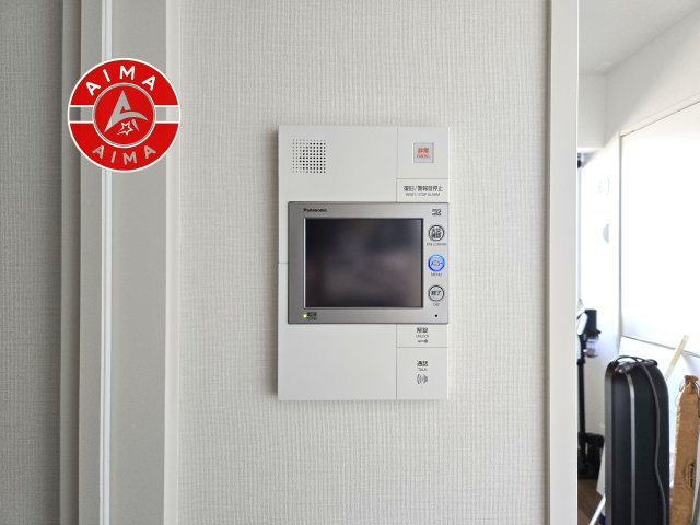 アイランドシティオーシャンフォレストタワーレジデンスEASTのセキュリティ|TVモニター付きインターフォンで来客時のお顔が見えて安心です。