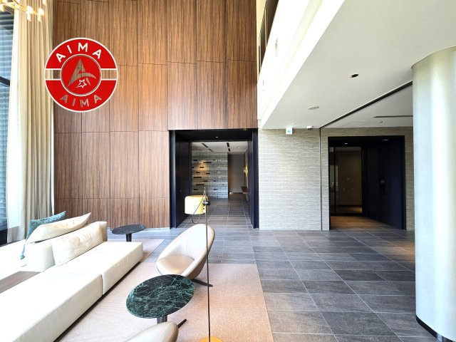 アイランドシティオーシャンフォレストタワーレジデンスEASTのエントランス|建物の内部です。
