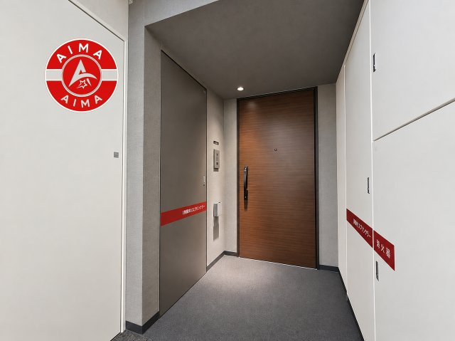 アイランドシティオーシャンフォレストタワーレジデンスEASTの玄関|落ち着いた玄関です。