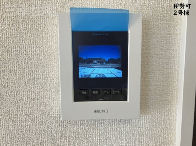 碧南市伊勢町のセキュリティ|鮮明なカラー画像のインターホン。留守中の訪問客を録画してくれるので安心ですね