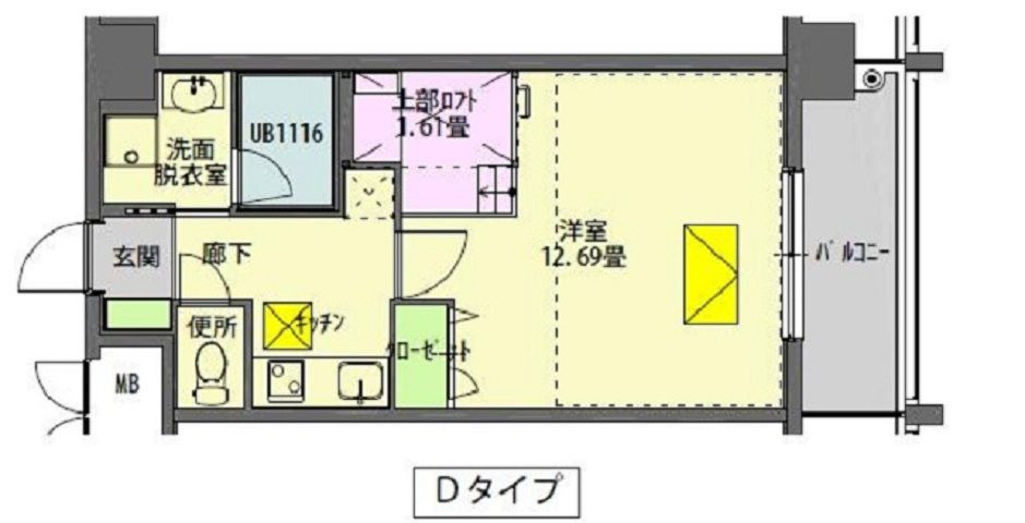 ルネスITの間取り