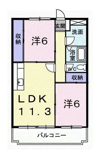 あかねランドの間取り