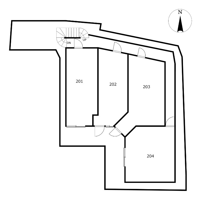 町屋PrimeCourtのその他|２F配置図