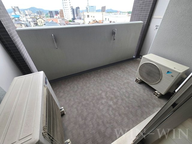 セントラルレジデンスのバルコニー
