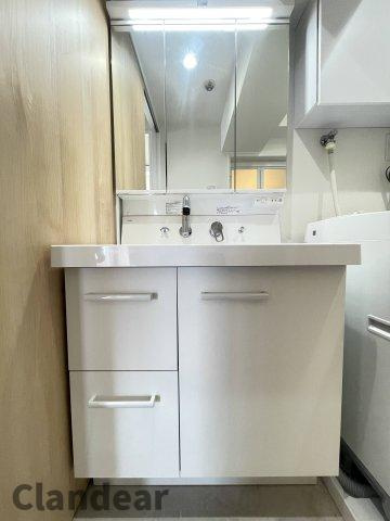 グリーンパーク第一八潮の洗面所|ドキドキの新生活も、安心してスタート。ぴったりの住まいを見つけませんか？クランディアが一緒に住まい選びをサポートします‼　まずは、お気軽にお問合せください　＃クランディア