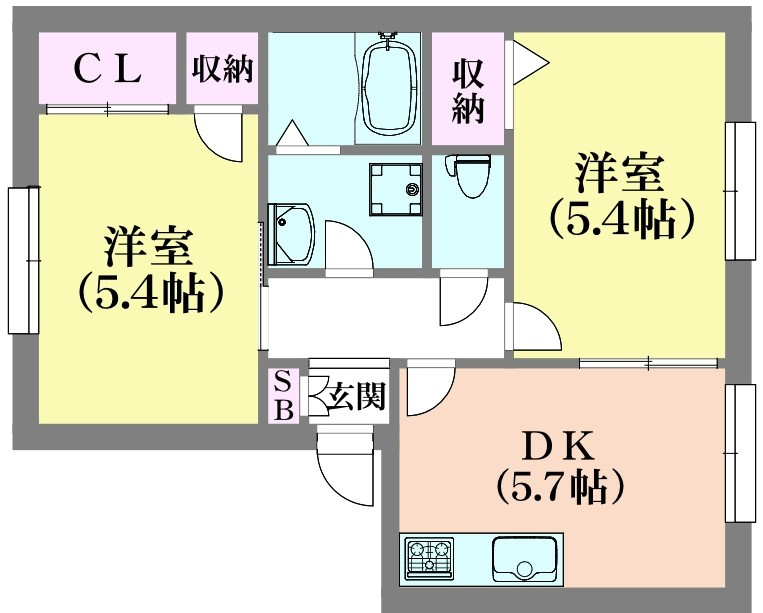 サザン五葉A棟