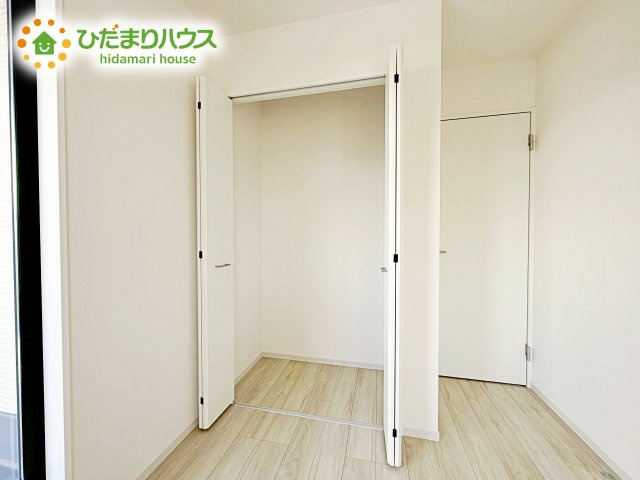 【収納】 | 水戸市堀町2期　新築戸建 | クローゼットには、衣類や日用品などを整理整頓して収納できますね！
