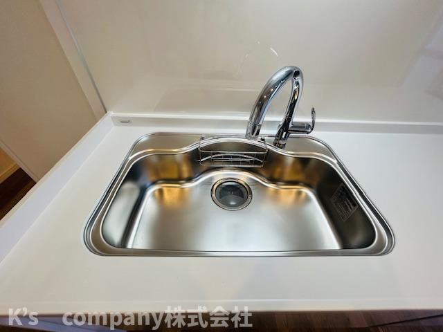 茅ヶ崎市中海岸4丁目　エミネンス茅ヶ崎3号棟のキッチン|キッチンシンク♪◇◇
