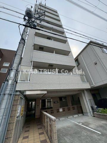 サンパレス都島の外観|外観は落ち着いています