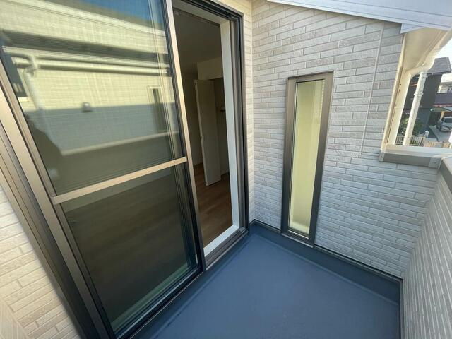 名古屋市緑区鏡田の中古一戸建のバルコニー