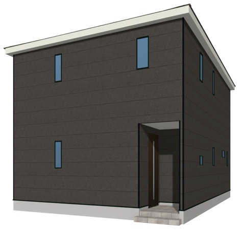 仲介手〇料不要　クレイドルガーデン合志市御代志第3【西合志中央小・西合志中】の外観パース|外観パースです