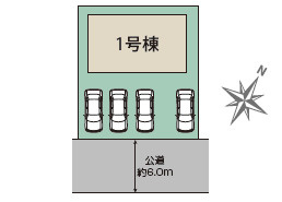 仲介手〇料不要　ブルーミングガーデン合志市豊岡4期【合志南小・合志中】の区画図