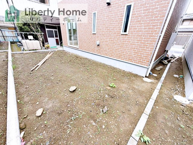 土浦市小松第7　新築戸建　１号棟の庭