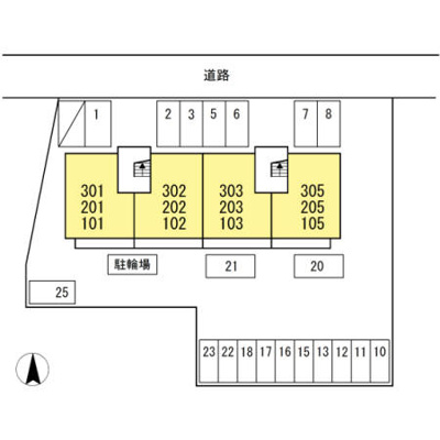 【区画図】 | セジュール田中