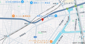 【地図】 | LeGioieささしまライブ駅5