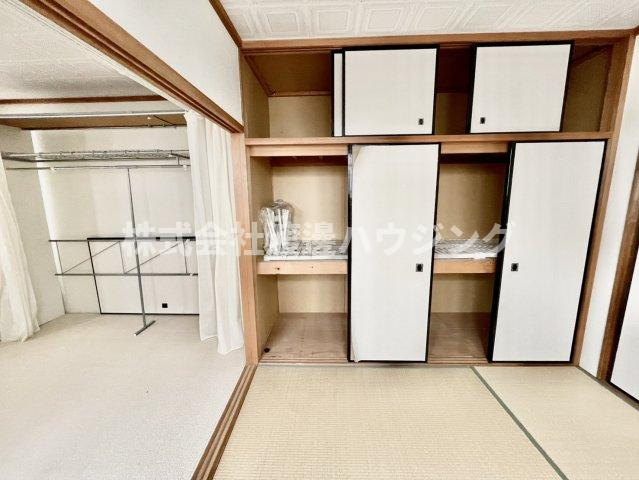 上新庄3丁目貸家の収納