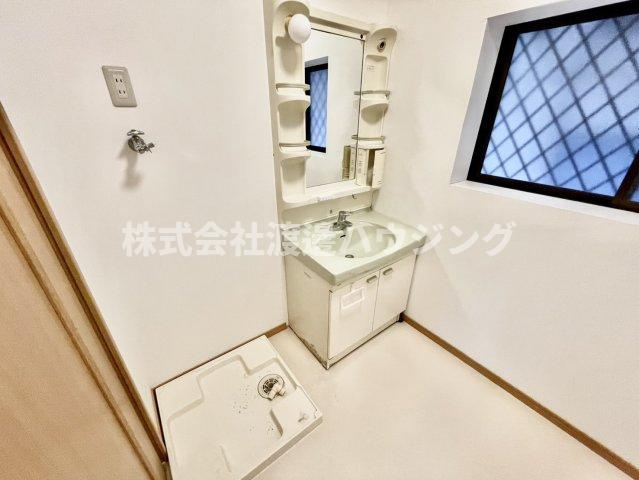 上新庄3丁目貸家の洗面所