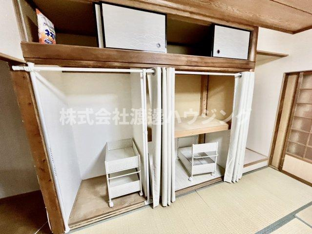 上新庄3丁目貸家の収納