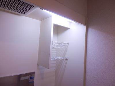 アンリービルの内装|キッチン収納