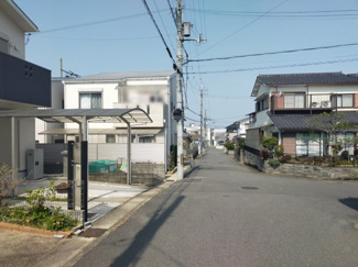 【前面道路含む現地写真】 | 宇治市宇治野神　中古戸建
