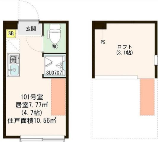 【間取り】 | ハーモニーテラス桜上水Ⅲ