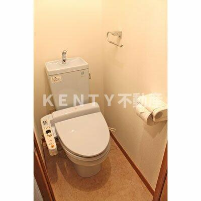 【トイレ】 | スカイコート品川大崎 | 清潔感のあるトイレです